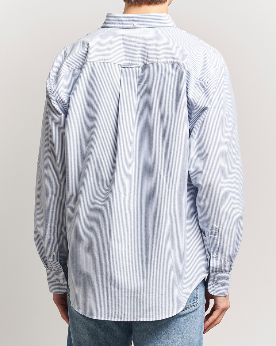 Herre | Skjorter | GANT 240 Mulberry Street | Relaxed Fit US Oxford Banker Shirt Blue/White