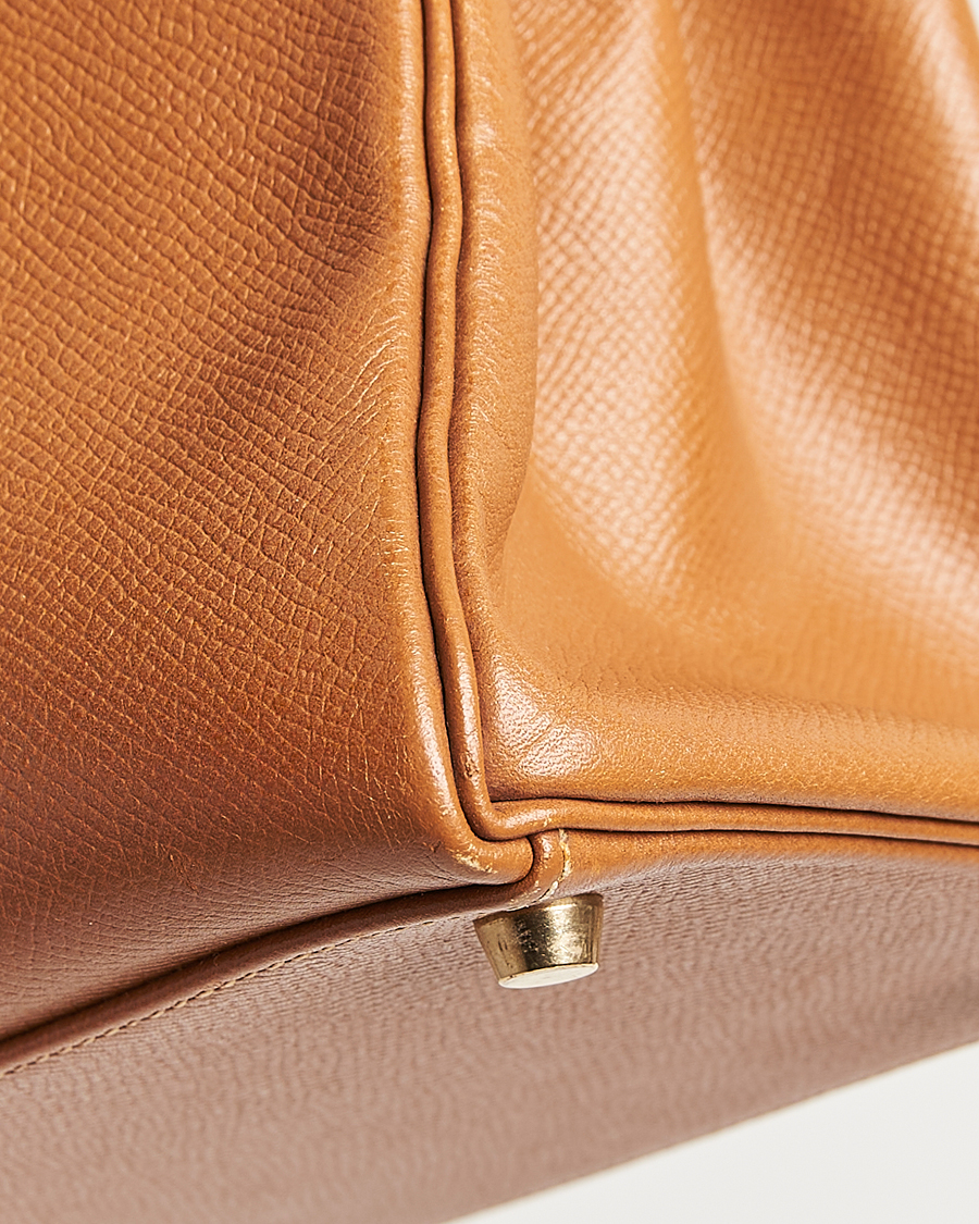 Herre | Hermès Pre-Owned Kelly 35 Courchevel Handbag Gold | Hermès Pre-Owned | Kelly 35 Courchevel Handbag Gold