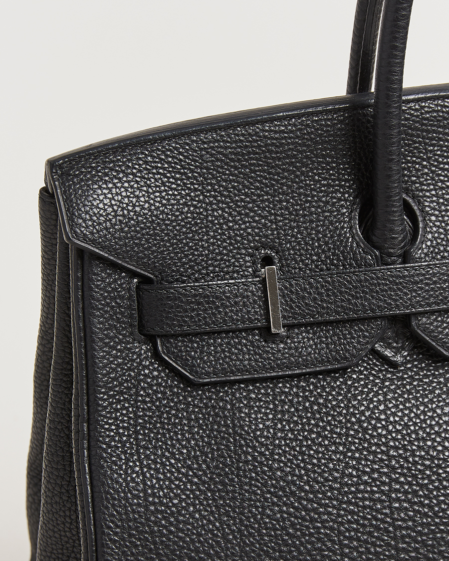 Herre | Hermès Pre-Owned Birkin 35 Togo Black | Hermès Pre-Owned | Birkin 35 Togo Black
