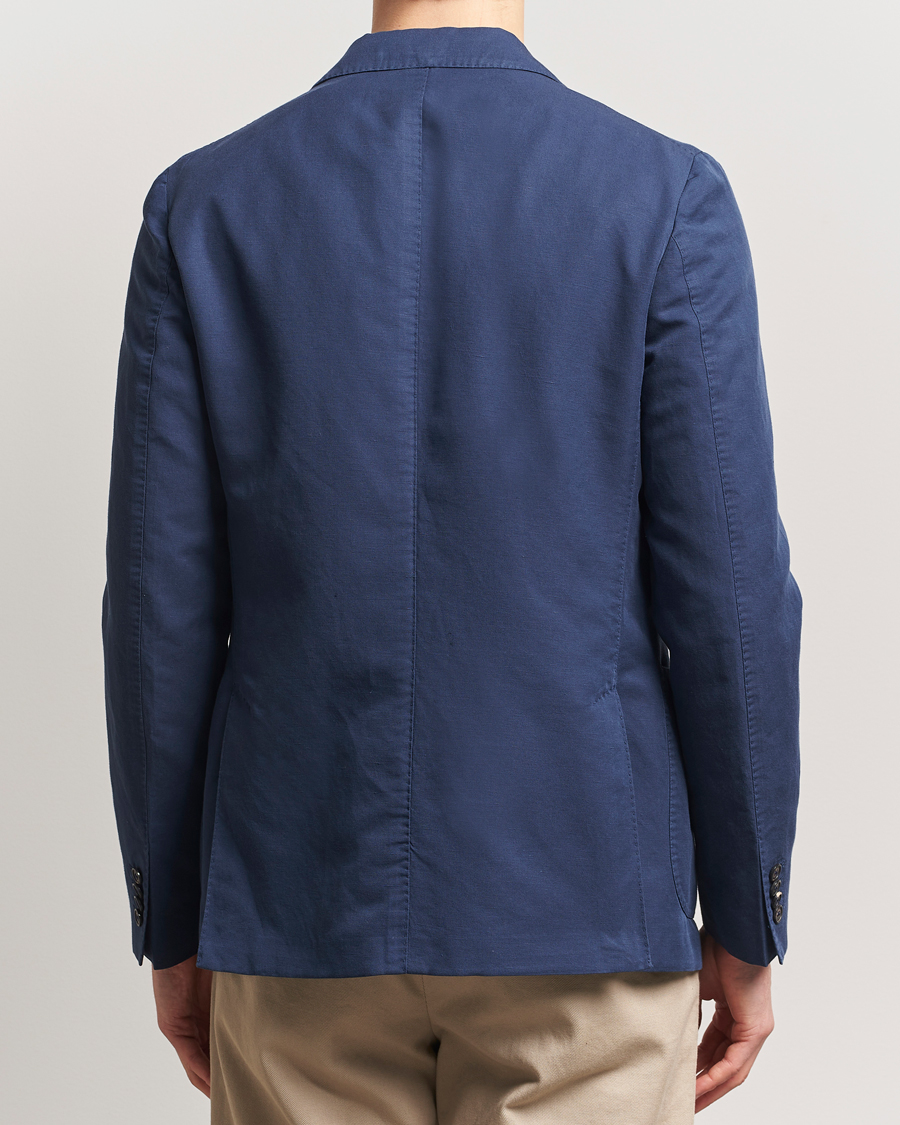 Herre | Dressjakker | Incotex | Unconstructed Chinolino Blazer Navy