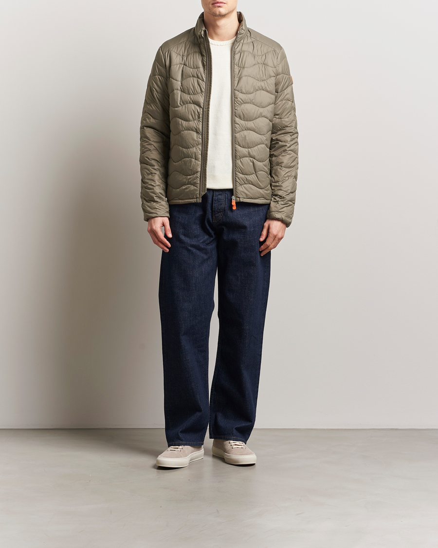 Herre | Jakker | Save The Duck | Whirl Lightweight Padded Jacket Elephant Grey