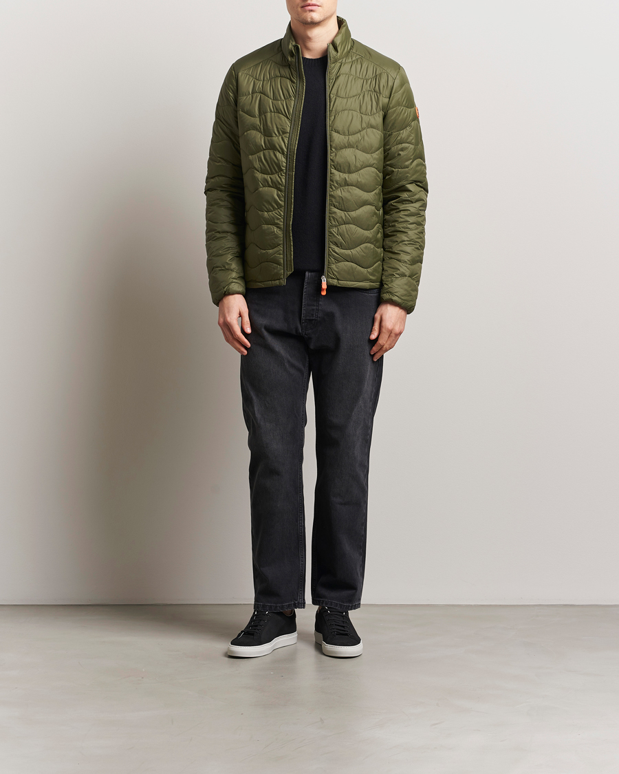 Herre | Jakker | Save The Duck | Whirl Lightweight Padded Jacket Dusty Olive