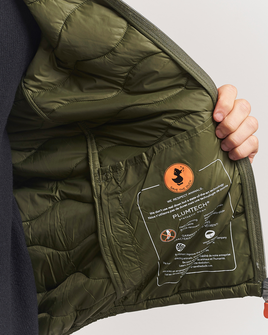 Herre | Jakker | Save The Duck | Whirl Lightweight Padded Jacket Dusty Olive