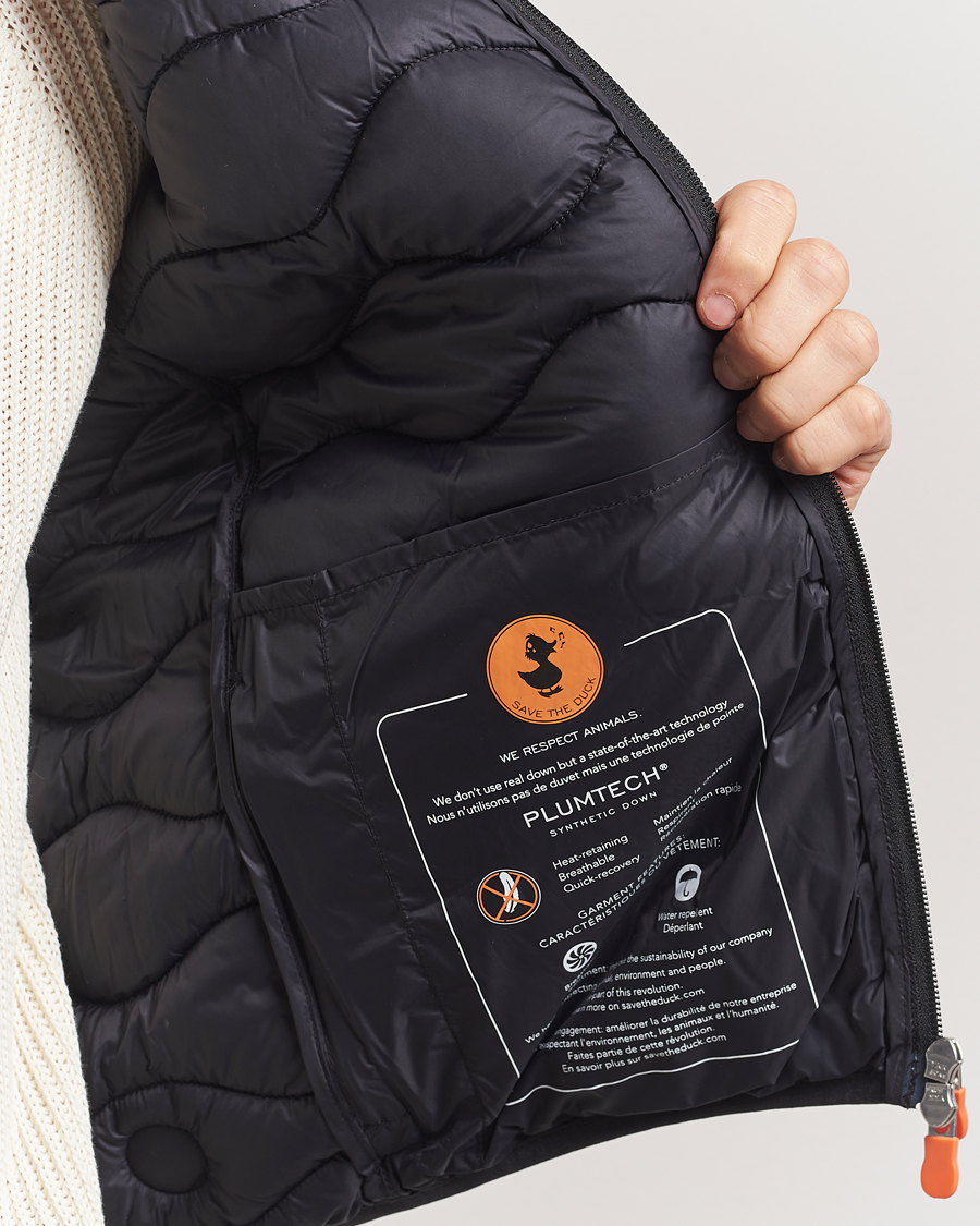 Herre | Vester | Save The Duck | Tide Lightweight Padded Vest Black