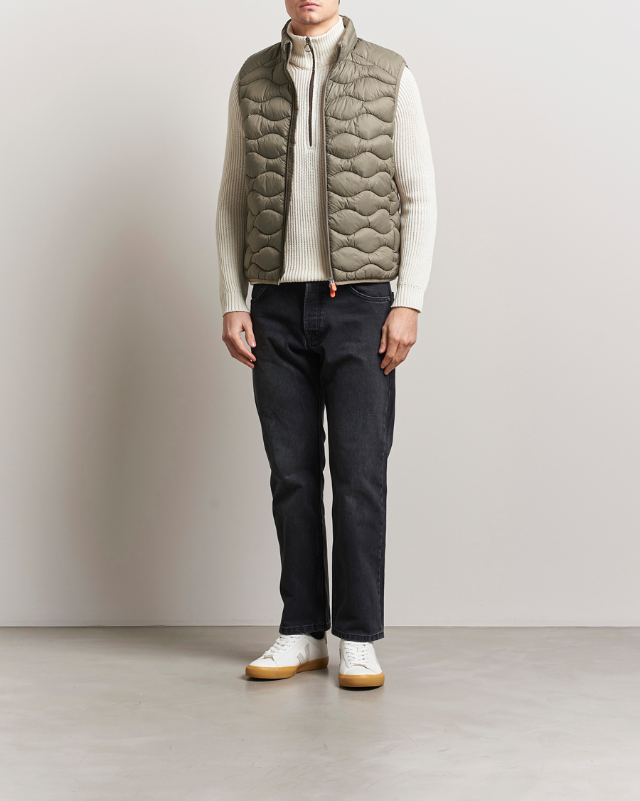 Herre | Vester | Save The Duck | Tide Lightweight Padded Vest Elephant Grey