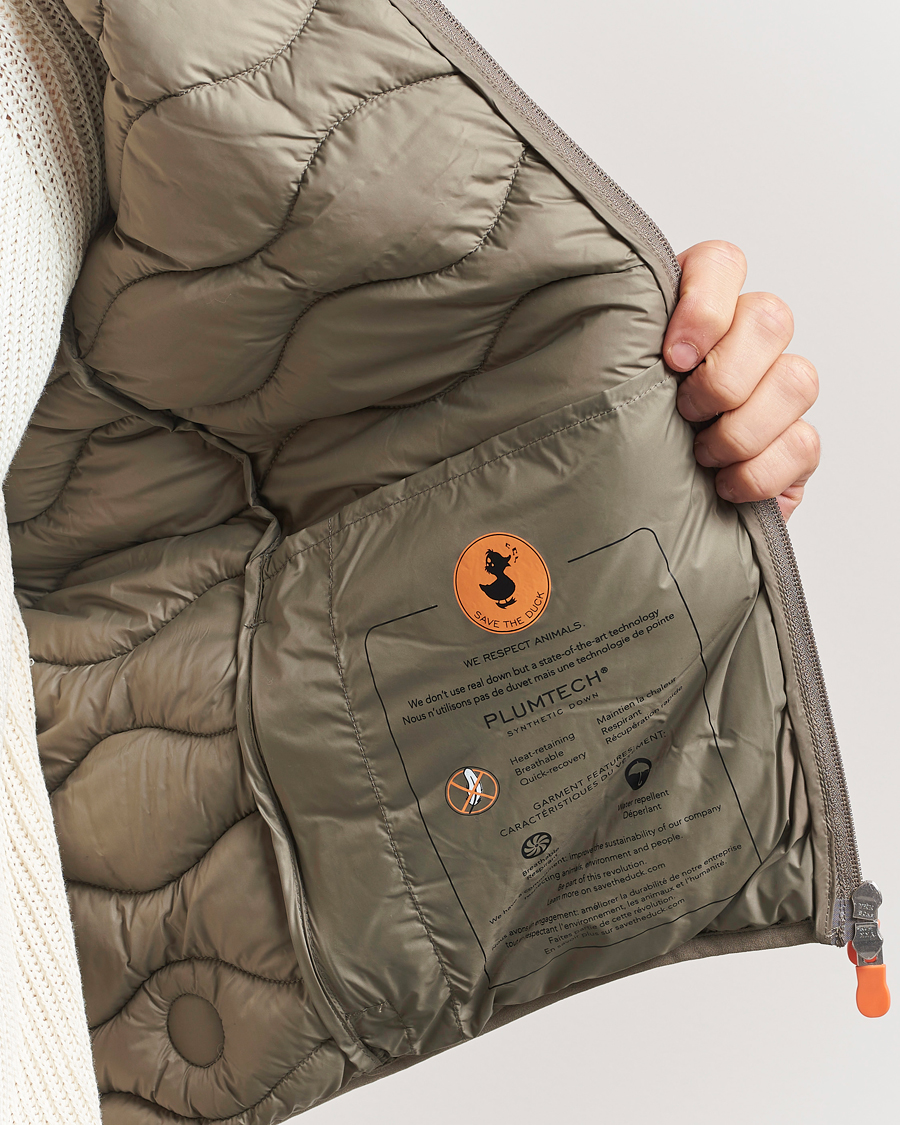 Herre | Vester | Save The Duck | Tide Lightweight Padded Vest Elephant Grey