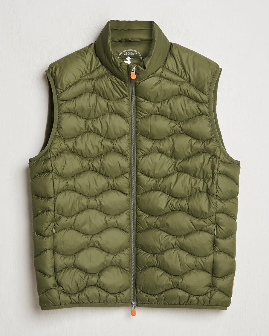Herre | Vester | Save The Duck | Tide Lightweight Padded Vest Dusty Olive