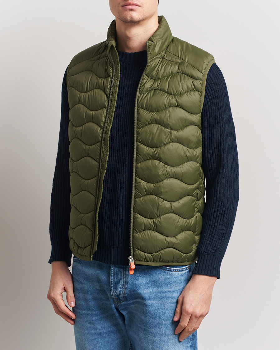 Herre | Vester | Save The Duck | Tide Lightweight Padded Vest Dusty Olive