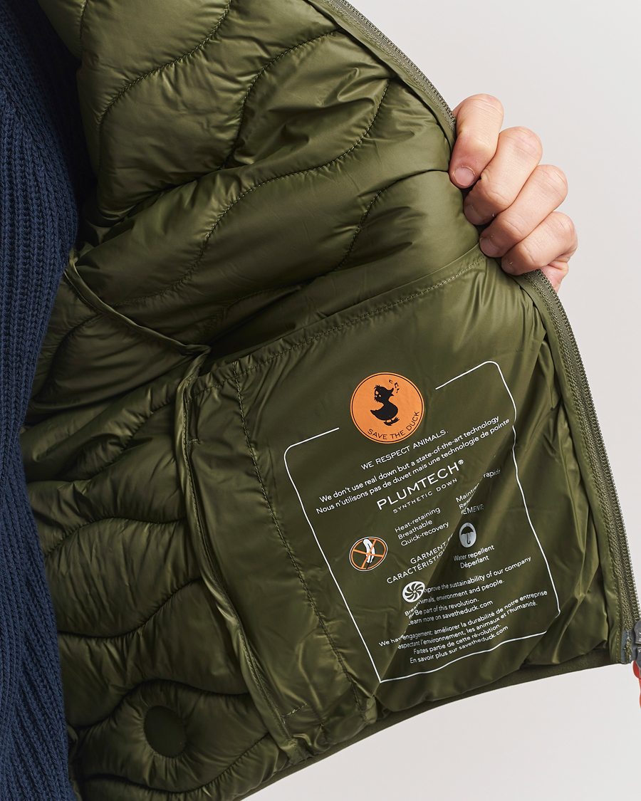 Herre | Vester | Save The Duck | Tide Lightweight Padded Vest Dusty Olive