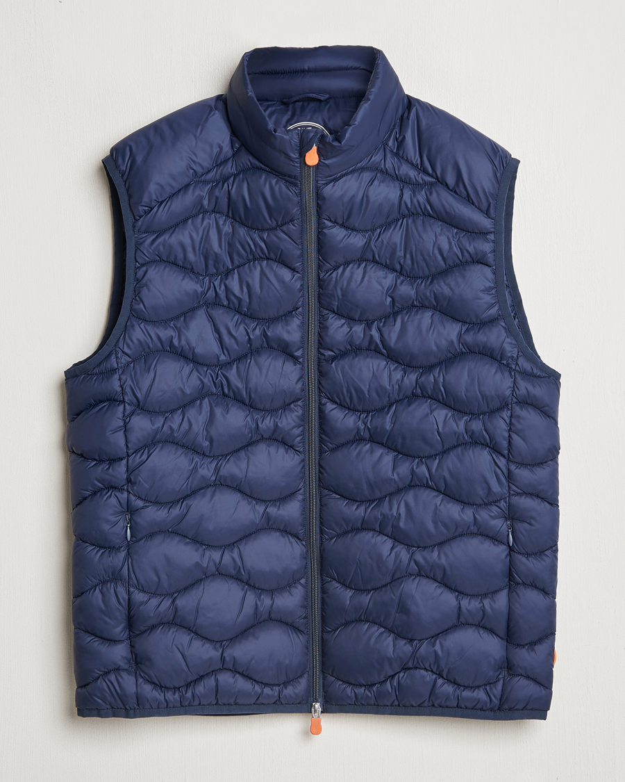Herre | Vester | Save The Duck | Tide Lightweight Padded Vest Navy Blue