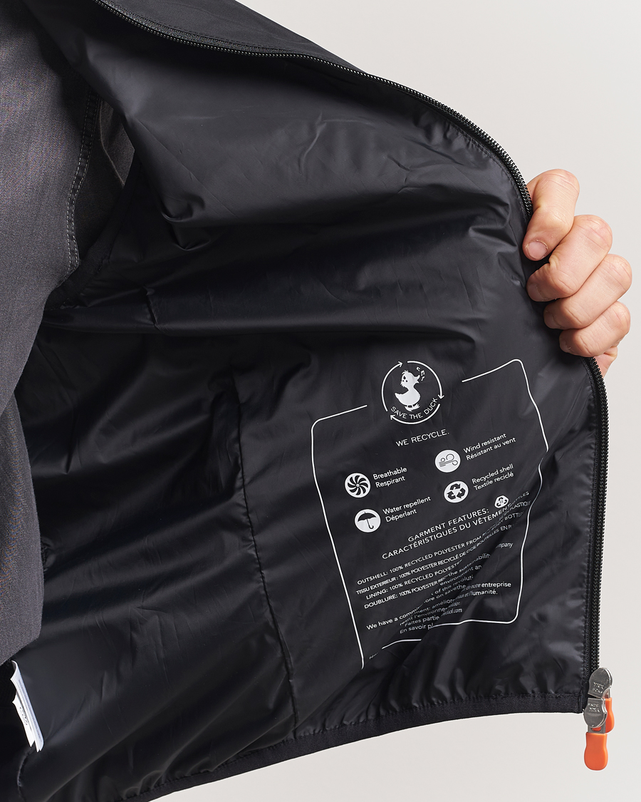 Herre | Vester | Save The Duck | Mars Wind/Water Resistant Vest Black
