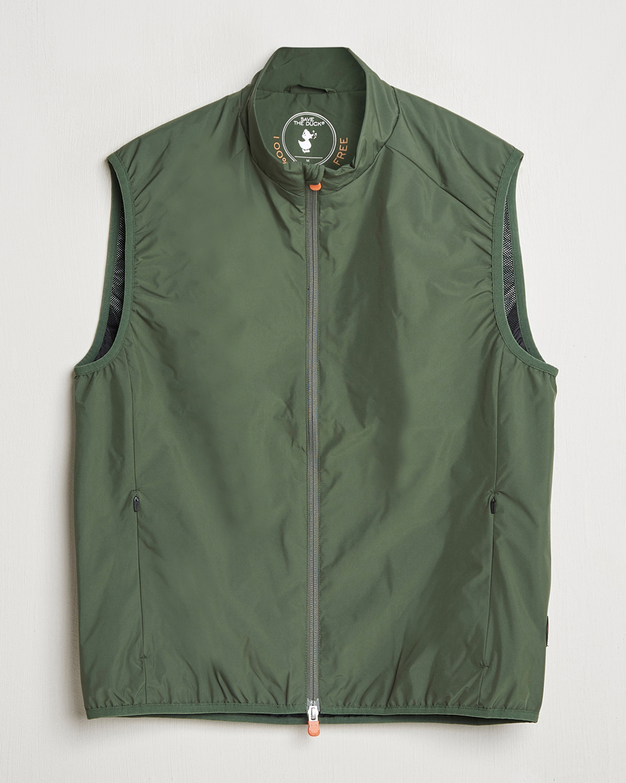 Herre | Vester | Save The Duck | Mars Wind/Water Resistant Vest Thyme Green