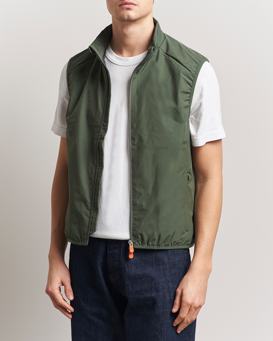 Herre | Vester | Save The Duck | Mars Wind/Water Resistant Vest Thyme Green