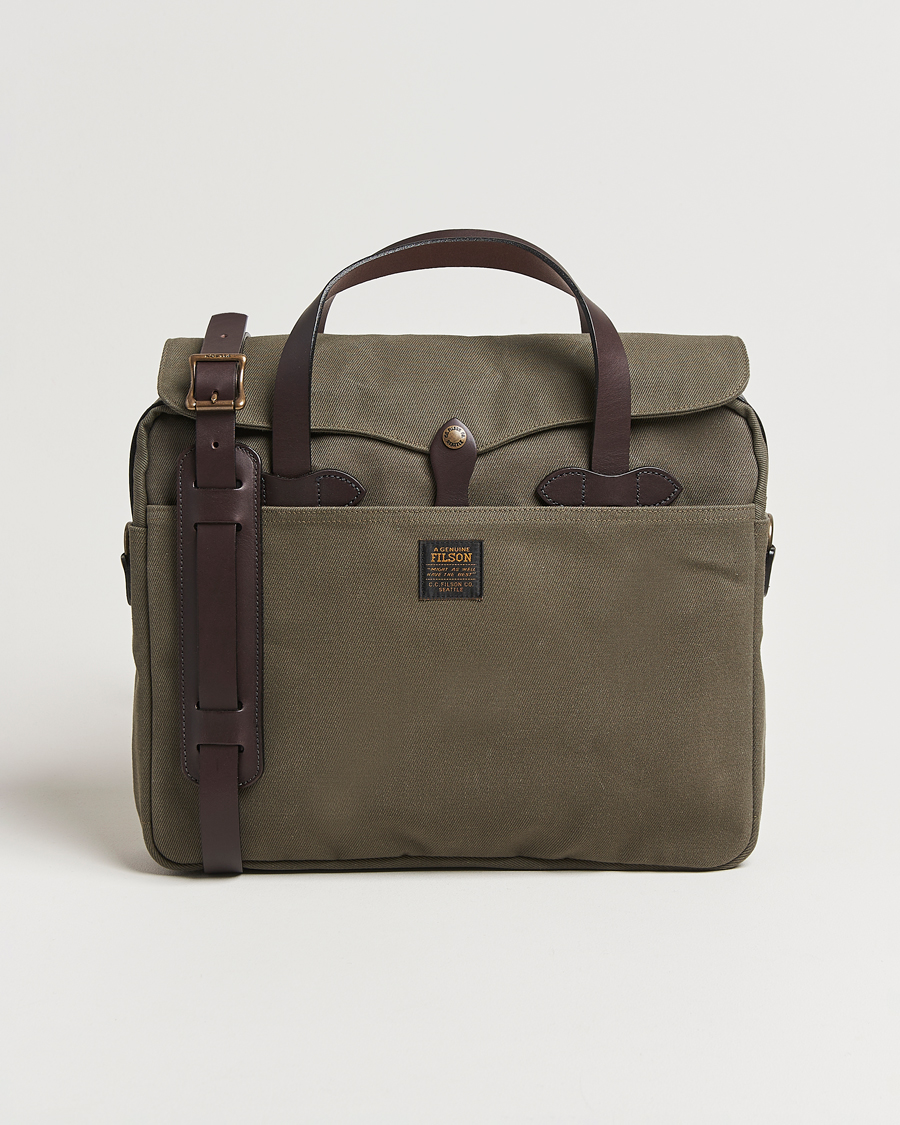 Herre | Vesker | Filson | Original Briefcase Otter Green