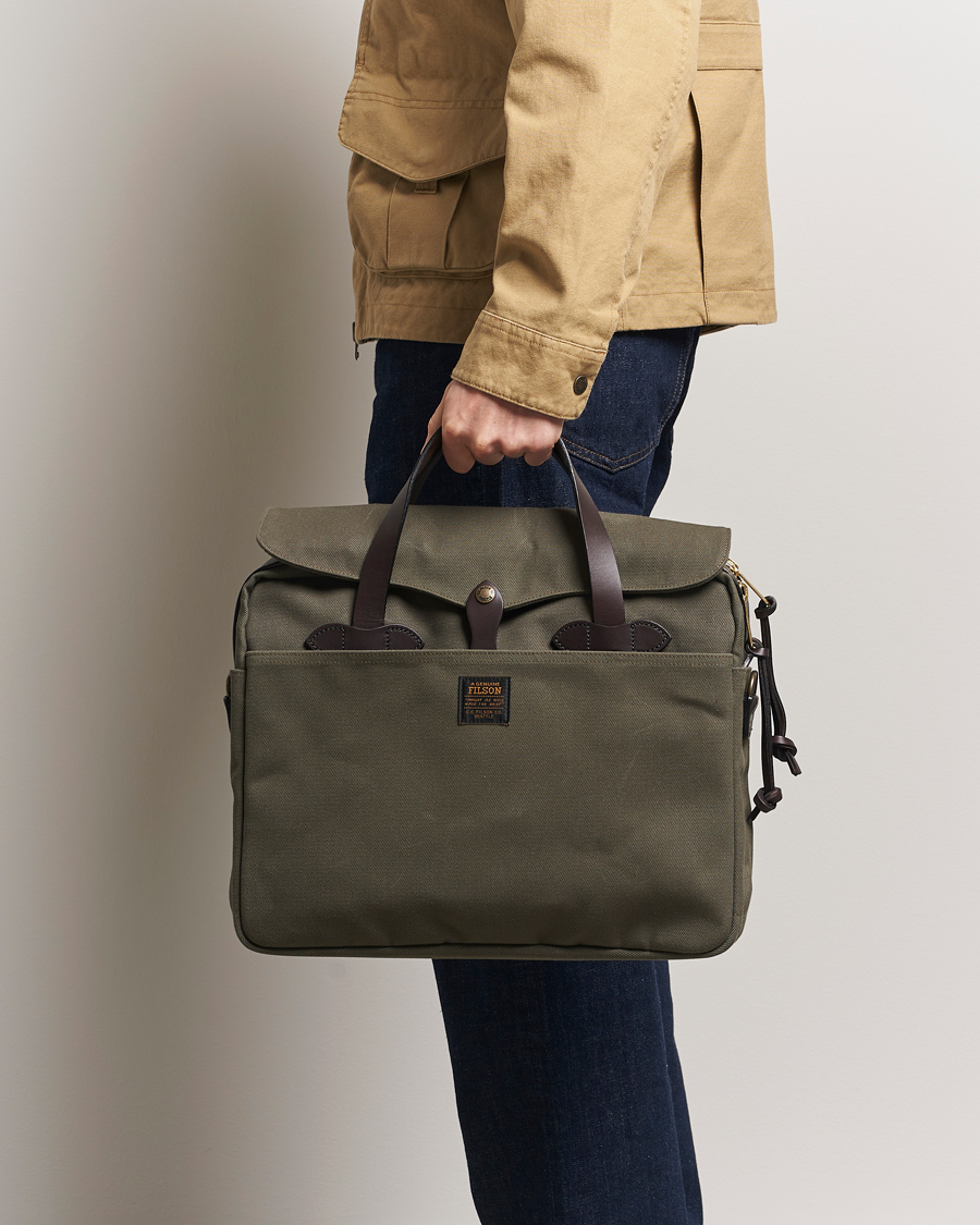 Herre | Vesker | Filson | Original Briefcase Otter Green