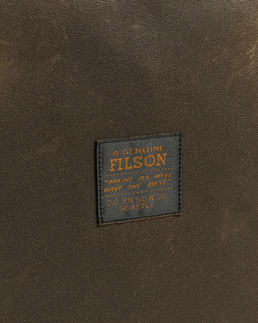 Herre | Vesker | Filson | Tin Cloth Small Duffle Otter Green