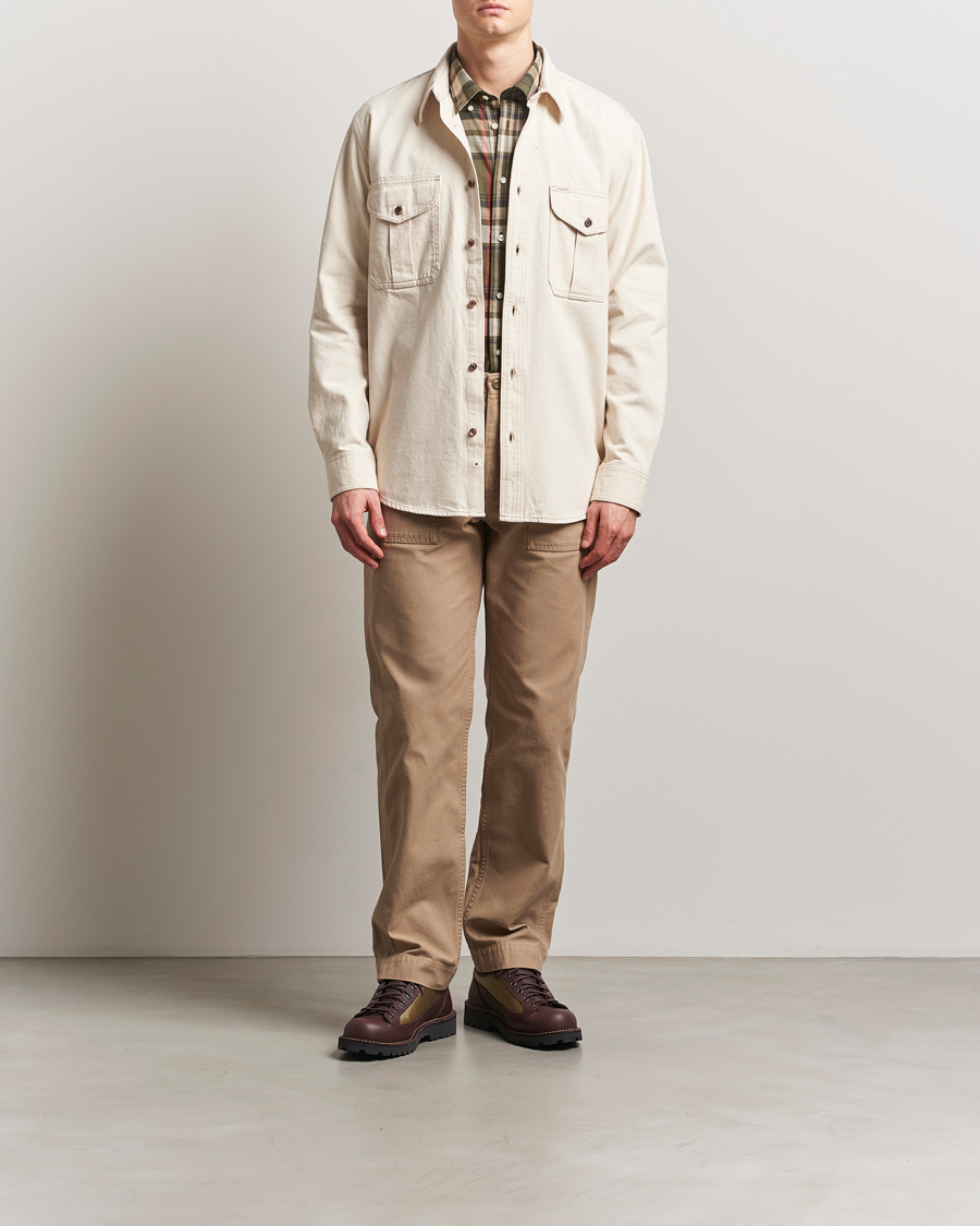 Herre | Skjorter | Filson | Denim Guide Shirt Natural Seed
