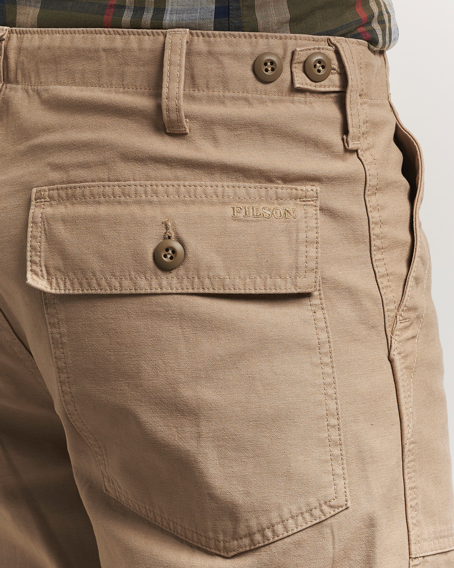 Herre | Bukser | Filson | Field Supply Pants Grey Khaki