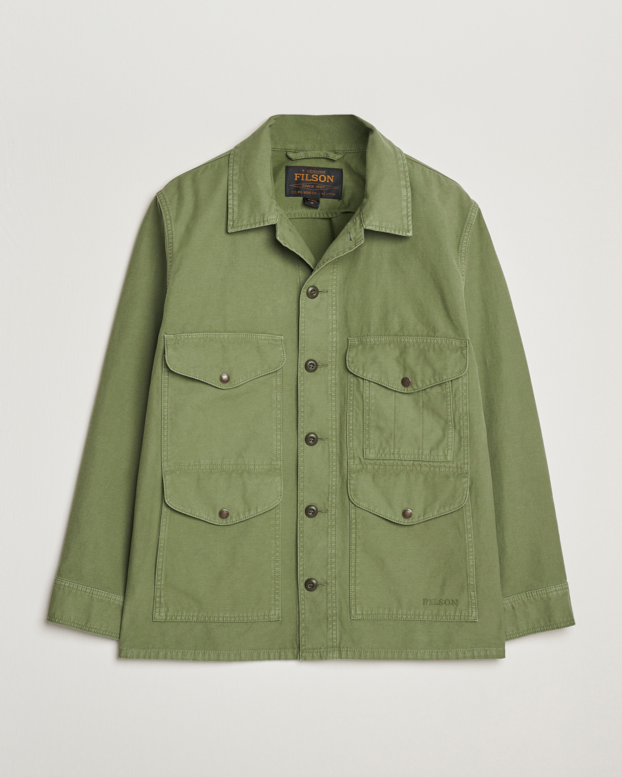 Herre | Jakker | Filson | Reverse Sateen Field Cruiser Washed Green