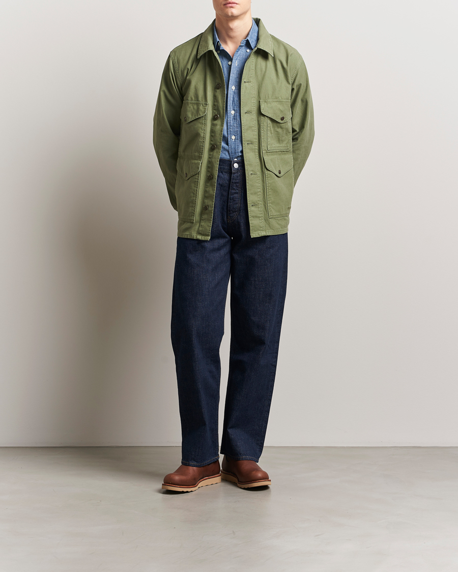 Herre | Jakker | Filson | Reverse Sateen Field Cruiser Washed Green