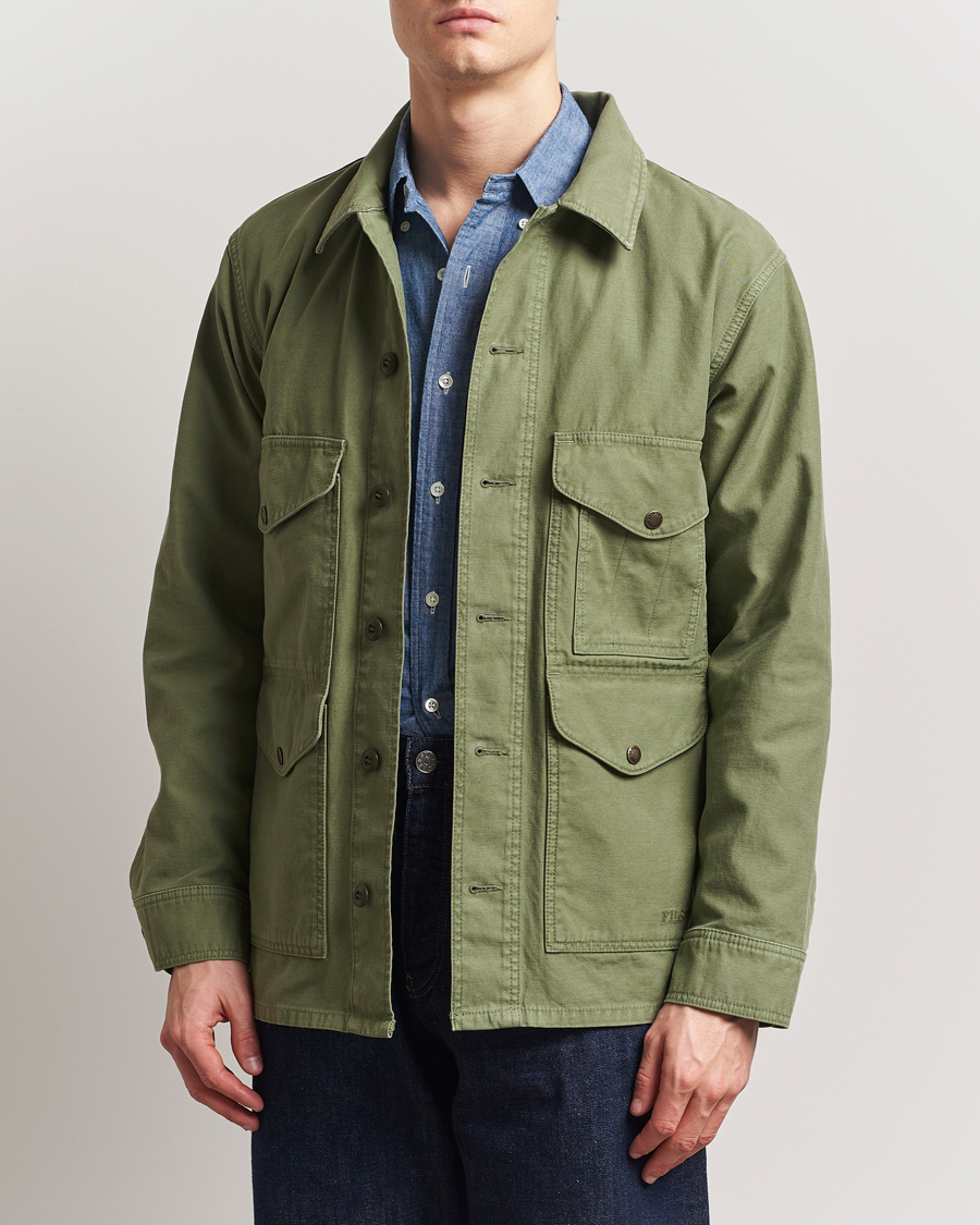 Herre | Jakker | Filson | Reverse Sateen Field Cruiser Washed Green