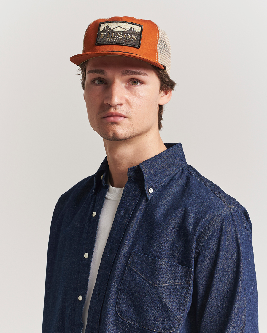 Herre | Hatter og capser | Filson | Trucker Mesh Cap Iron Rust