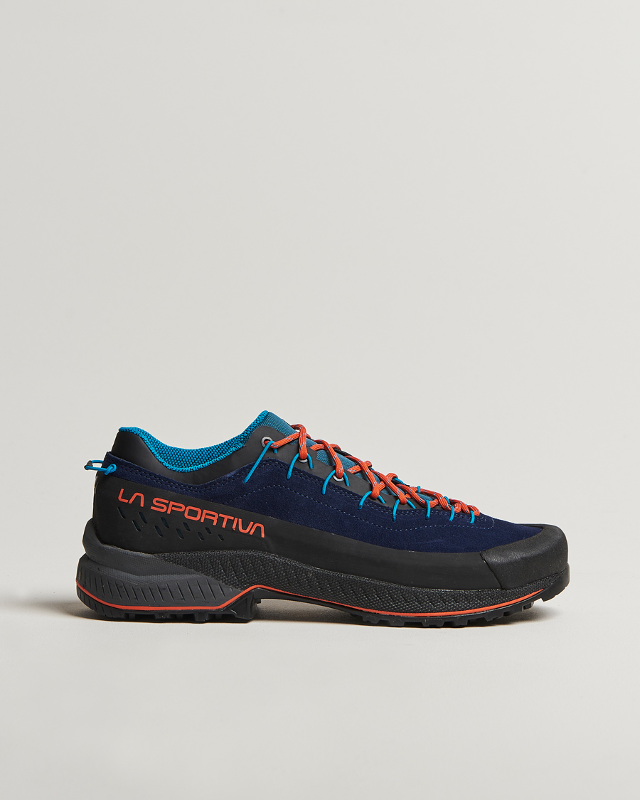 Herre | Sneakers | La Sportiva | TX4 Evo Hiking Shoes Deep Sea/Cherry Tomato
