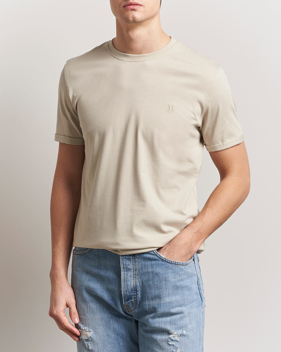 Herre | T-Shirts | LES DEUX | Nørregaard Tonal T-Shirt Light Sand