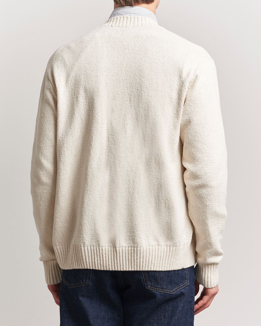 Herre | Gensere | LES DEUX | Brad Embroidery Cardigan Ivory