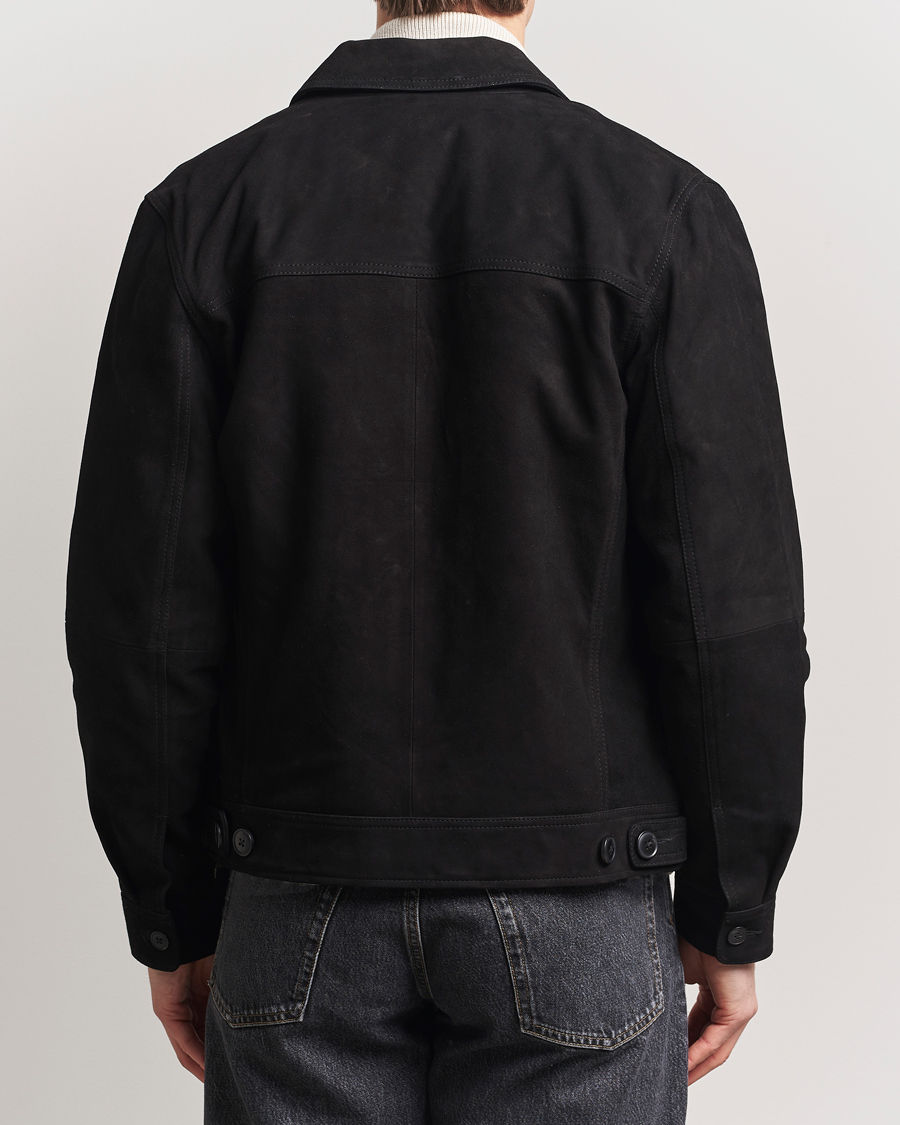 Herre | Jakker | LES DEUX | Micah Suede Jacket Black
