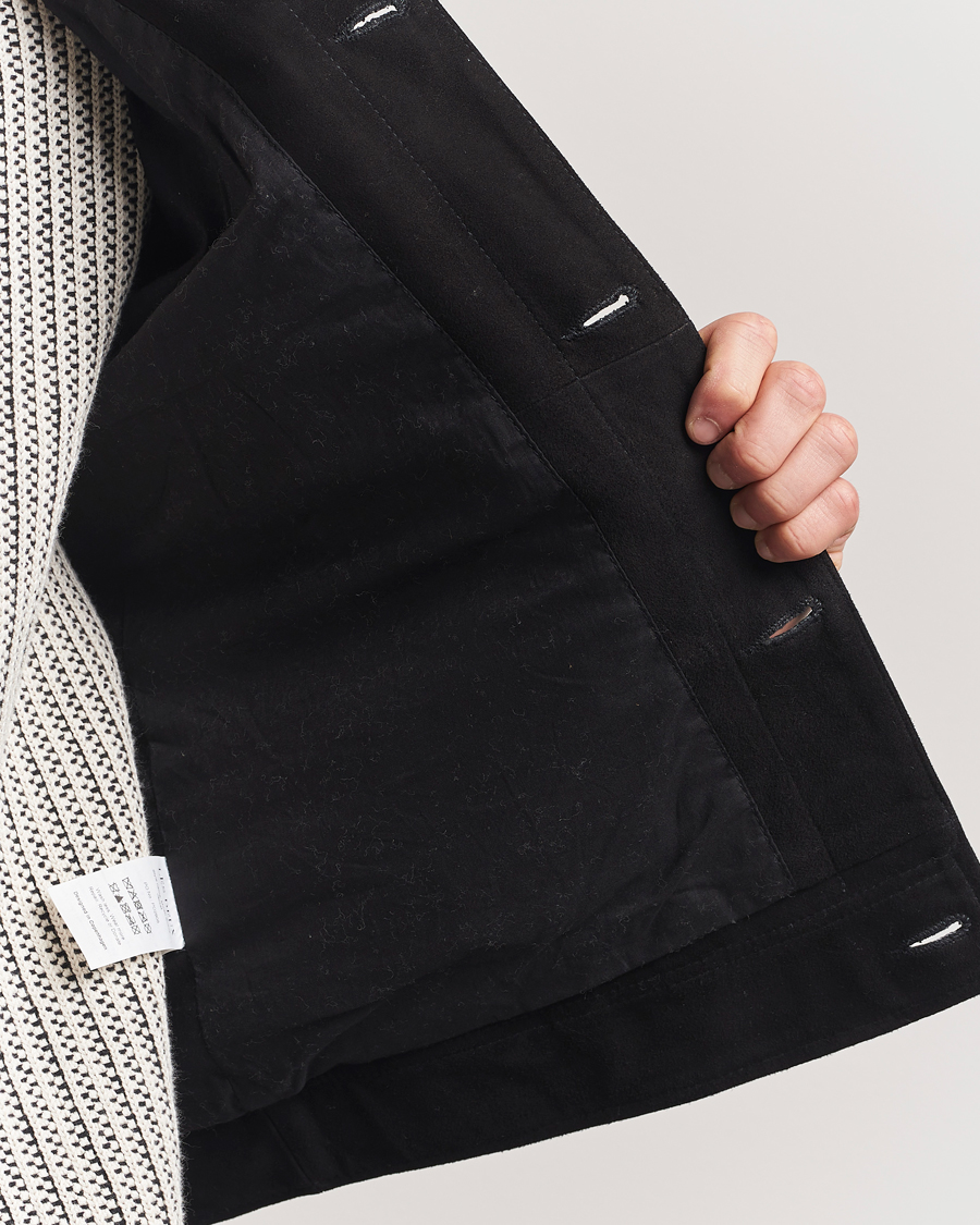 Herre | Jakker | LES DEUX | Micah Suede Jacket Black