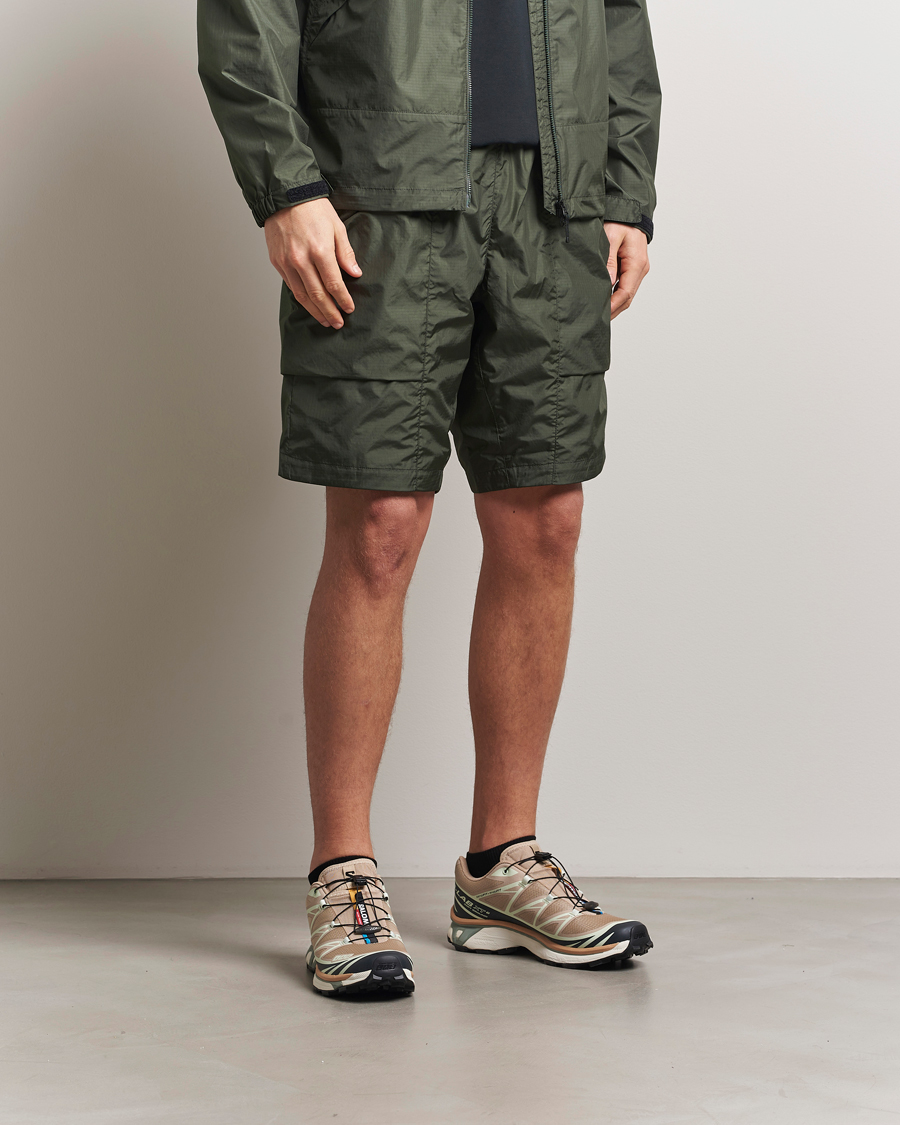 Herre | Shorts | Goldwin | Rip-Stop Cargo Shorts Dark Olive