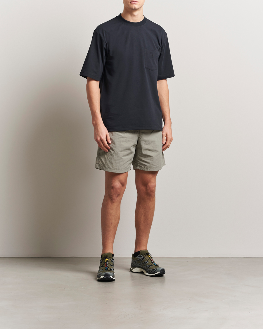 Herre | T-Shirts | Goldwin | Oversize Pocket T-Shirt Black