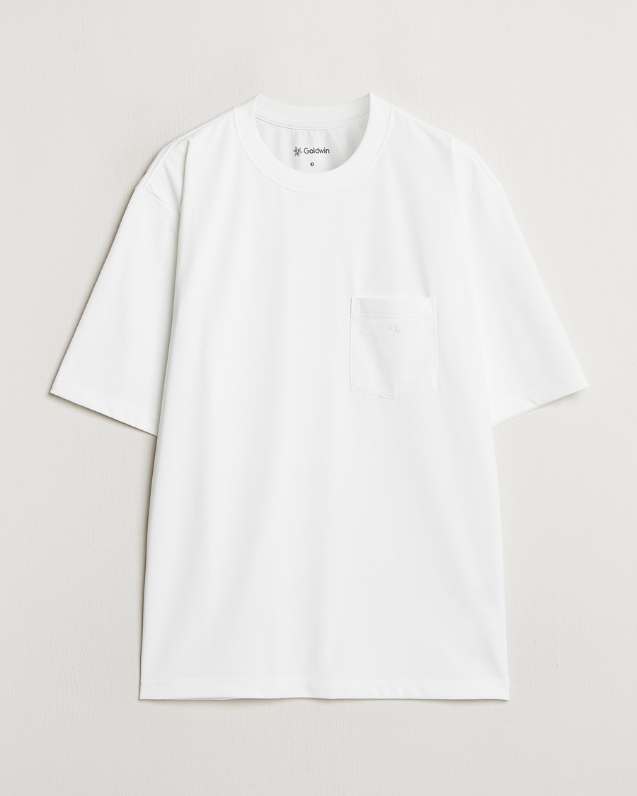Herre | T-Shirts | Goldwin | Oversize Pocket T-Shirt White