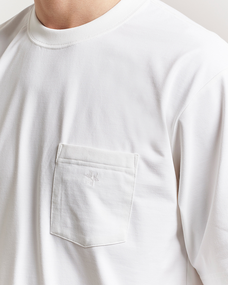 Herre | T-Shirts | Goldwin | Oversize Pocket T-Shirt White
