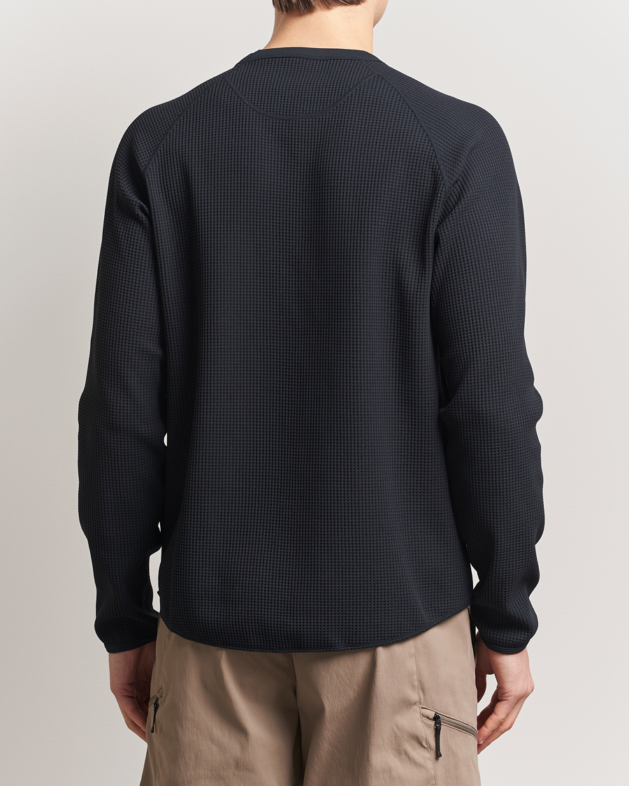 Herre | T-Shirts | Goldwin | WF Light Long Sleeve T-Shirt Black