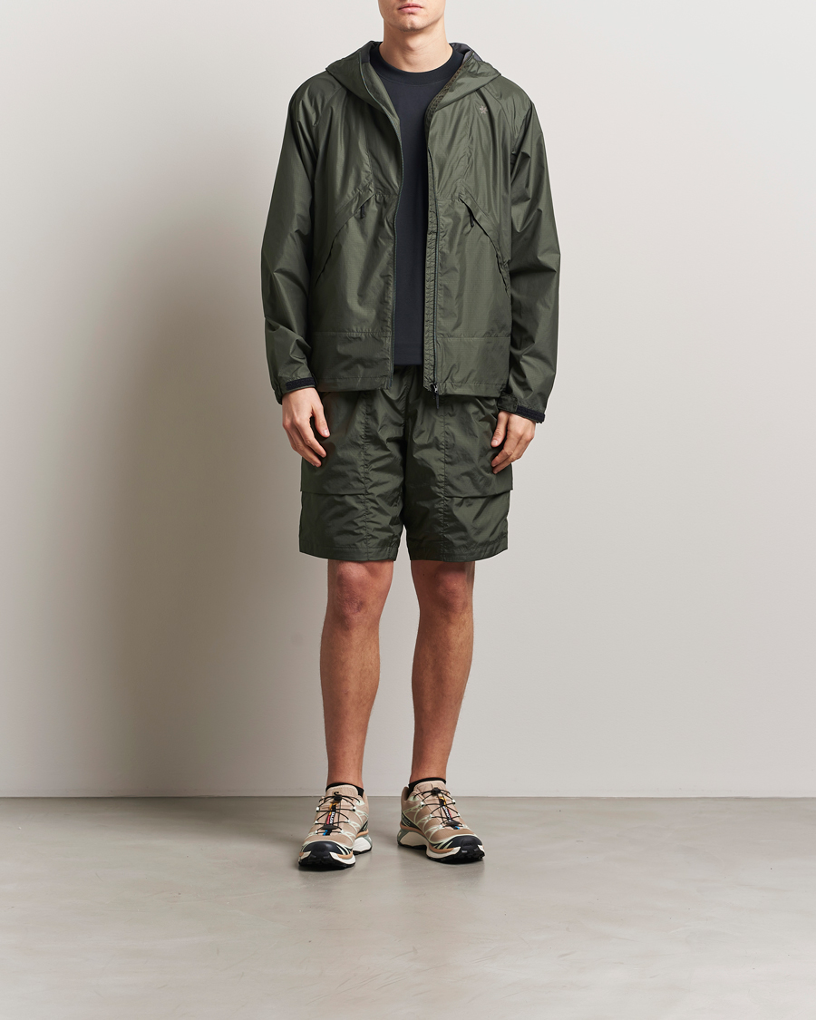 Herre | Jakker | Goldwin | Rip-Stop Hooded Jacket Dark Olive
