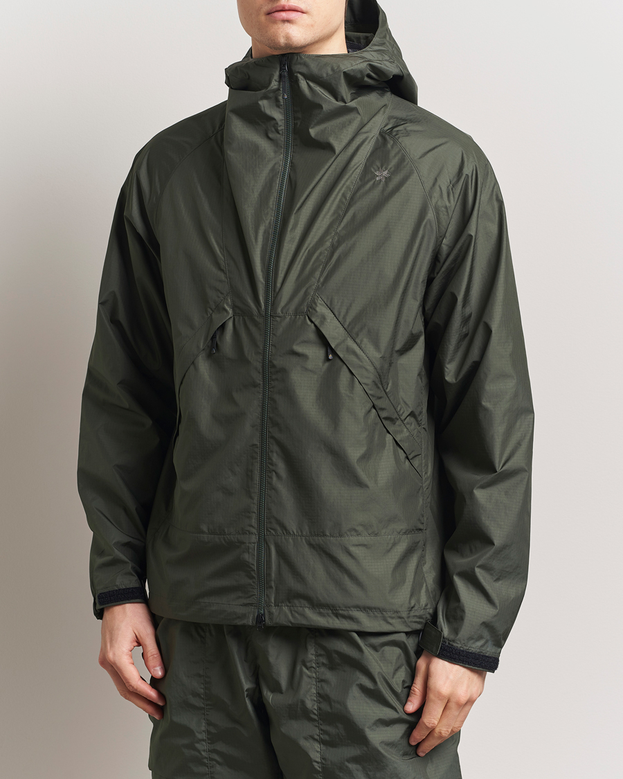 Herre | Jakker | Goldwin | Rip-Stop Hooded Jacket Dark Olive