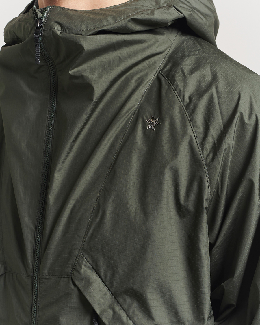 Herre | Jakker | Goldwin | Rip-Stop Hooded Jacket Dark Olive