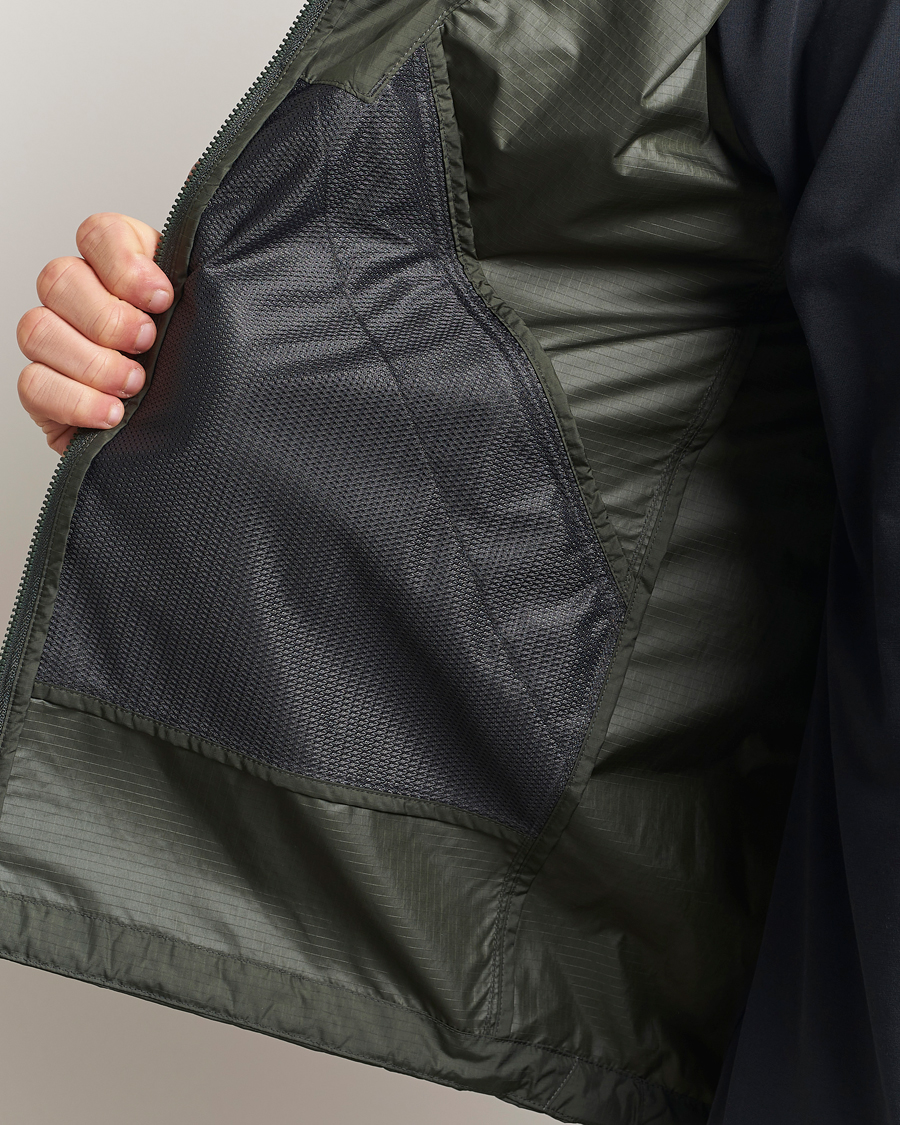 Herre | Jakker | Goldwin | Rip-Stop Hooded Jacket Dark Olive