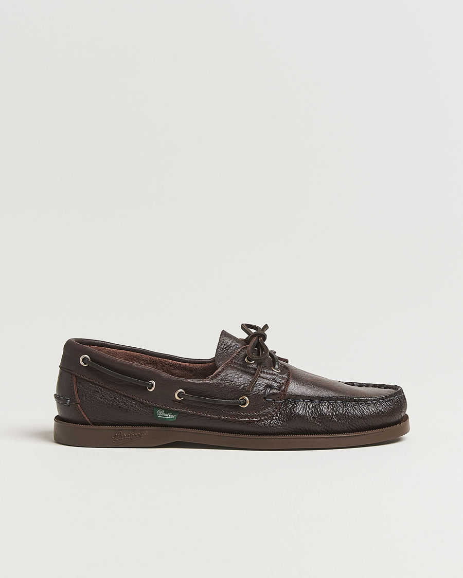 Herre | Seilersko | Paraboot | Barth Boat Shoe Marron Deerskin