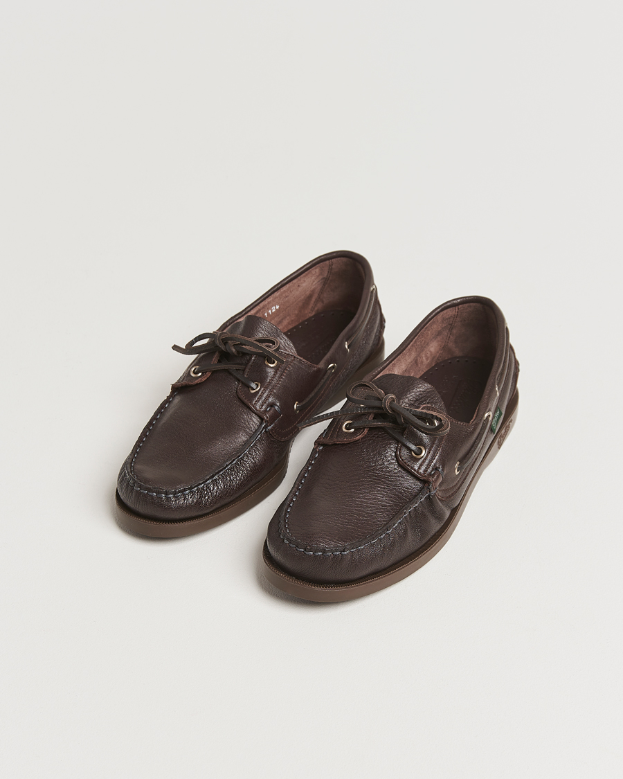 Herre | Seilersko | Paraboot | Barth Boat Shoe Marron Deerskin