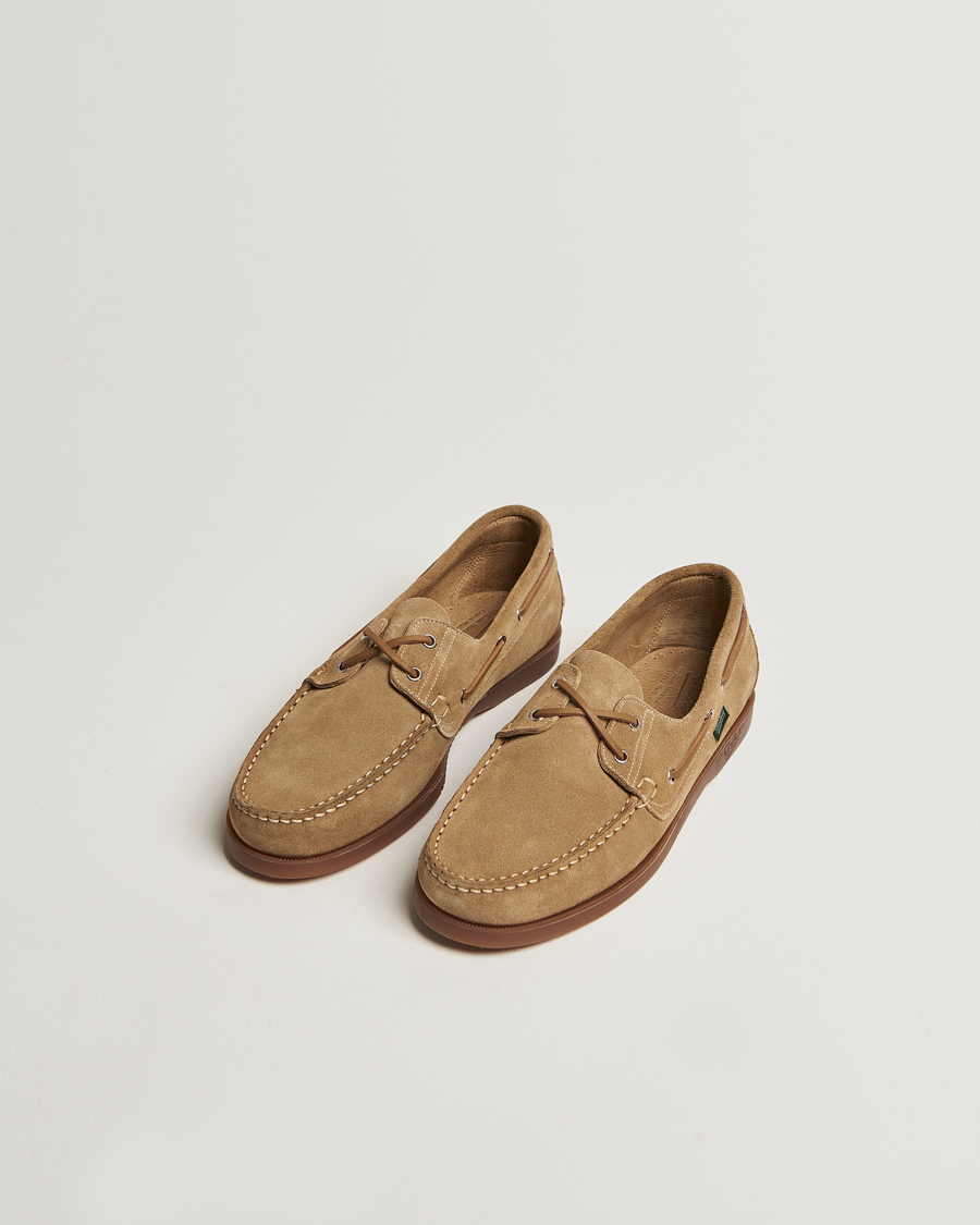 Herre | Seilersko | Paraboot | Barth Boat Shoe Sand Suede