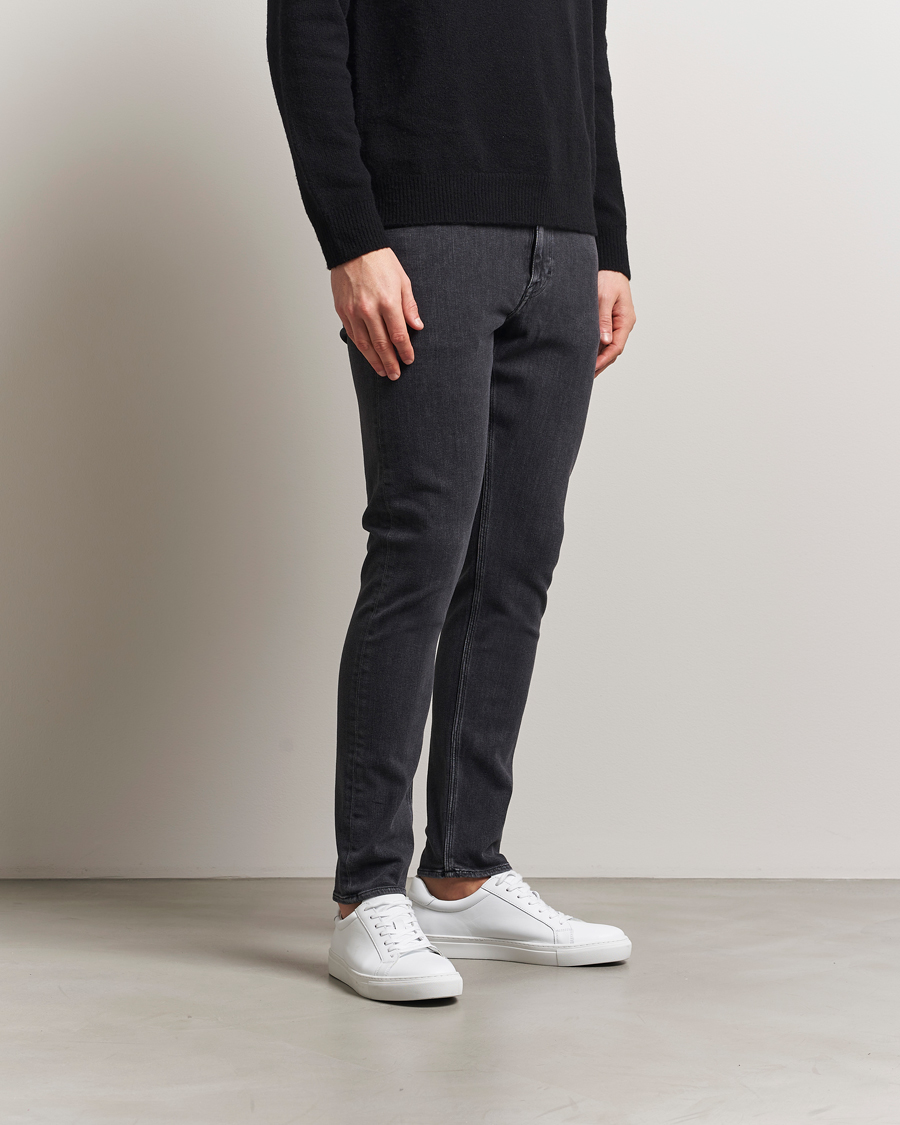 Herre | Jeans | Tiger of Sweden | Evolve Stretch Cotton Jeans Washed Black