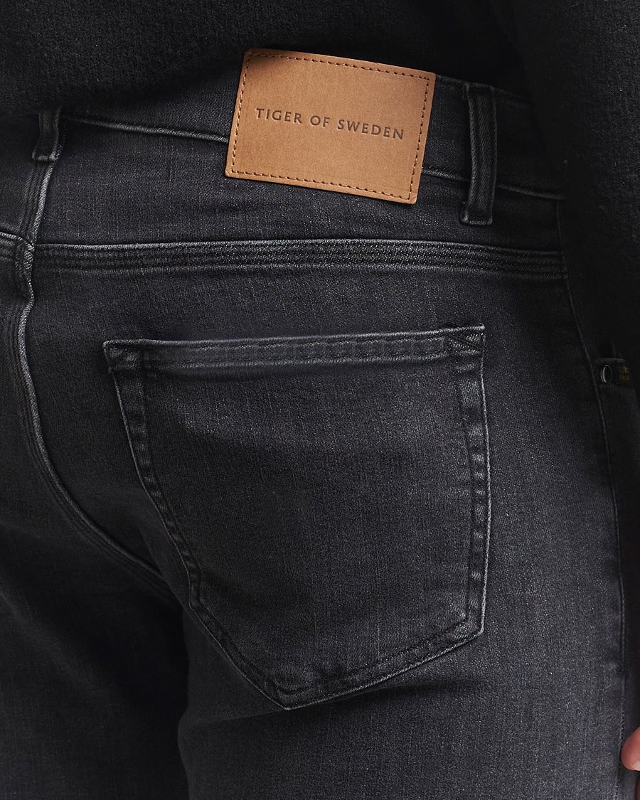 Herre | Jeans | Tiger of Sweden | Evolve Stretch Cotton Jeans Washed Black