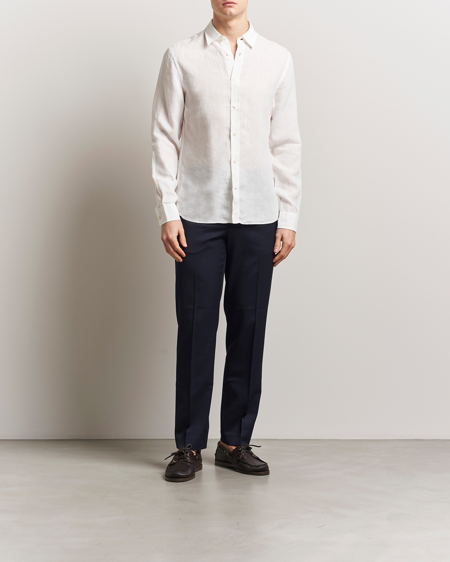 Herre | Skjorter | Tiger of Sweden | Spenser Linen Shirt Off White