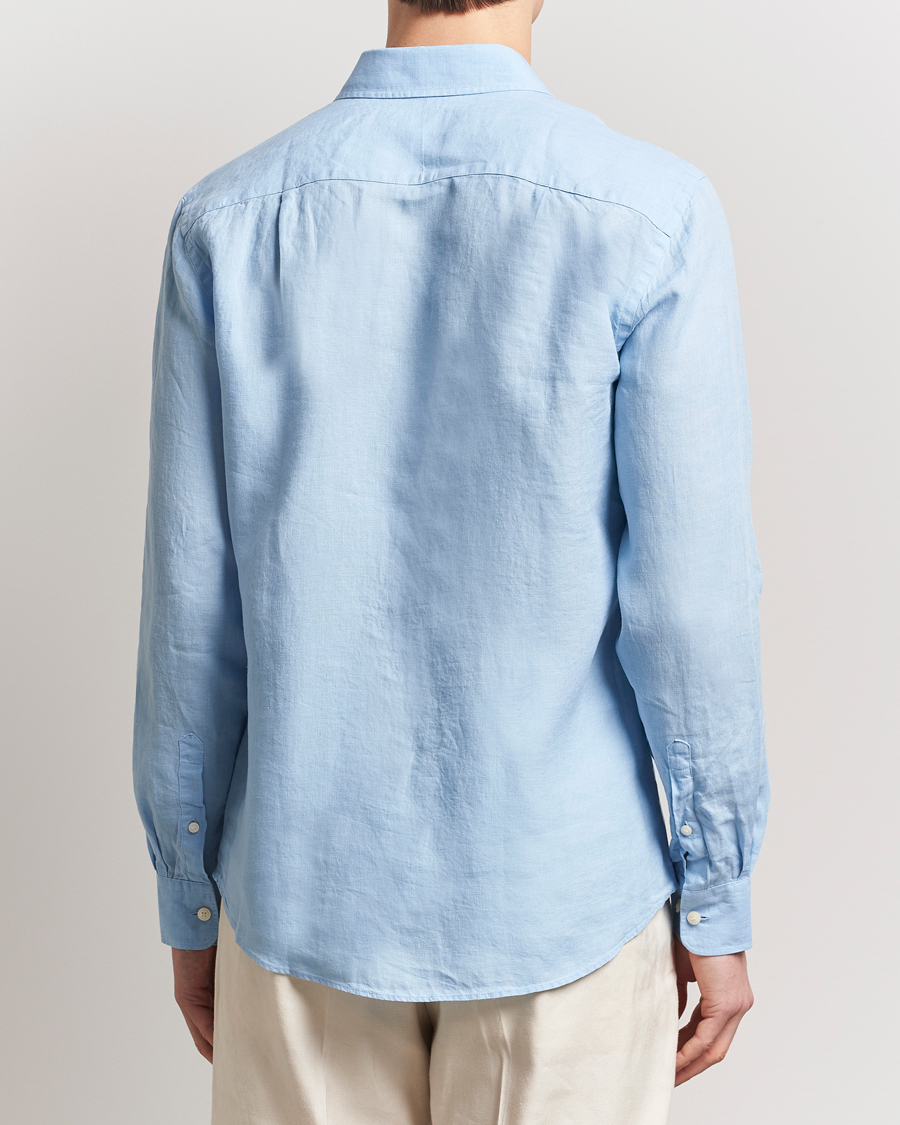 Herre | Skjorter | Tiger of Sweden | Spenser Linen Shirt Summer Sky