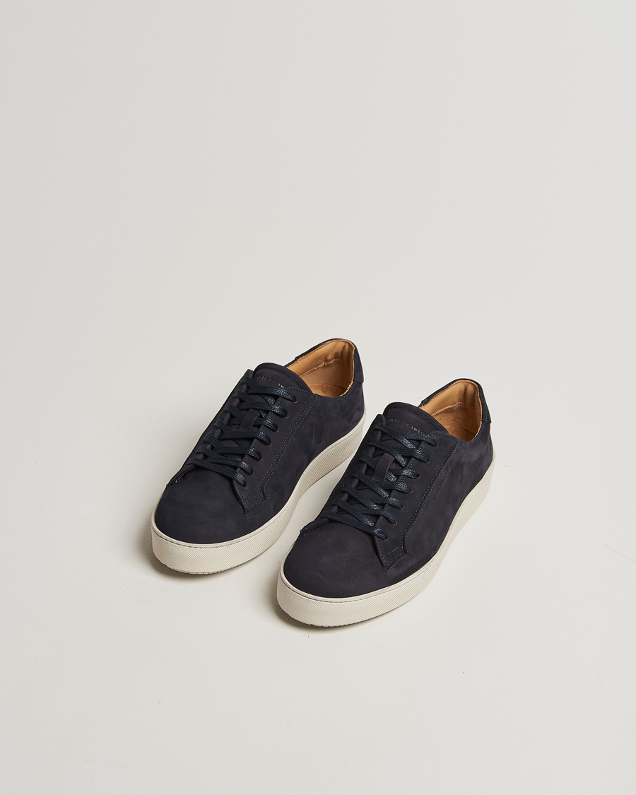 Herre | Sneakers | Tiger of Sweden | Salas Suede Sneaker Light Ink