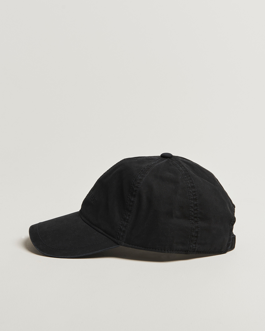 Herre | Tiger of Sweden Hent Washed Logo Cap Black | Tiger of Sweden | Hent Washed Logo Cap Black