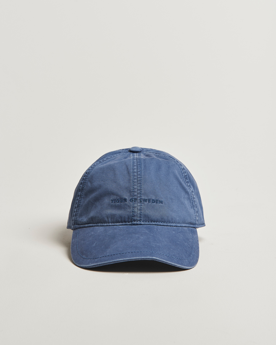 Herre | Hatter og capser | Tiger of Sweden | Hent Washed Logo Cap Bering Sea